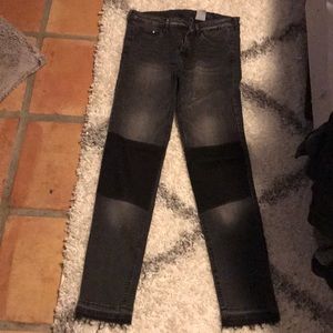 Super stretchy H&M black and gray jeans